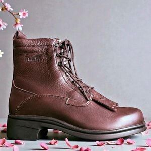 DANSKO Dri-Lex Brown Leather Ankle Boots NEW Size 38EUR 7.5-8US NWT